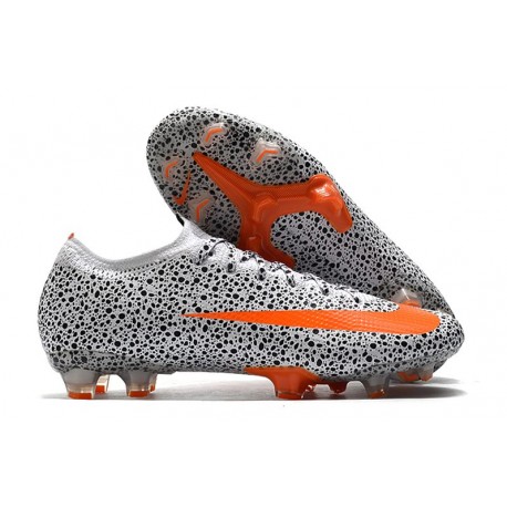 Nike Mercurial Vapor XIII 360 Elite FG CR7 Biały Pomarańczowy Czarny