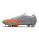 Nike Mercurial Vapor XIII 360 Elite FG CR7 Biały Pomarańczowy Czarny