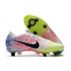 Nike Mercurial Vapor XIII Elite SG AC Neymar Biały Czarny Niebieski Żółty