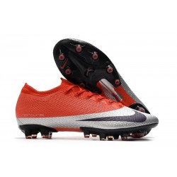 Buty piłkarskie Nike Mercurial Vapor 13 Elite AG-Pro Czerwony Srebro Czarny