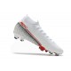 Buty Nike Mercurial Superfly 7 Elite DF FG -Biały Czerwony Czarny