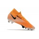 Buty Nike Mercurial Superfly 7 Elite DF FG -Pomarańczowy Czarny Biały