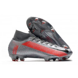 Buty Nike Mercurial Superfly 7 Elite DF FG -Szary Czarny