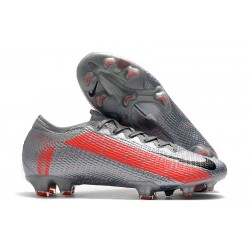 Buty Piłkarskie Nike Mercurial Vapor 13 Elite FG Szary Czarny