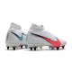 Nike Mercurial Superfly 7 Elite DF SG PRO Biały Czerwony Niebieski