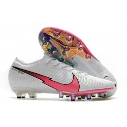 Buty Nike Mercurial Vapor 13 Elite AG-Pro Biały Czerwony Niebieski