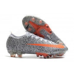 Buty piłkarskie Nike Mercurial Vapor 13 Elite AG-Pro CR7 Biały Pomarańczowy Czarny