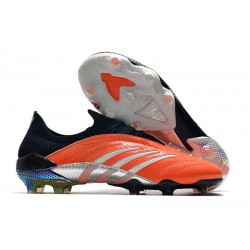 Buty Piłkarskie adidas Predator Archive FG -Pomarańczowy Czarny Srebro