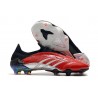 Buty Piłkarskie adidas Predator Archive FG -Czerwony Czarny Srebro