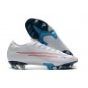 Nike CR7 x Bugatti Mercurial Vapor 13 Elite FG Biały Czerwony Niebieski