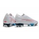 Nike CR7 x Bugatti Mercurial Vapor 13 Elite FG Biały Czerwony Niebieski