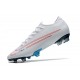 Nike CR7 x Bugatti Mercurial Vapor 13 Elite FG Biały Czerwony Niebieski