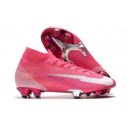 Nike Mercurial Superfly VII Elite 360 FG x Mbappé Różowy Biały Czarny