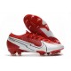 Nike Buty Mercurial Vapor XIII 360 Elite FG Czerwony Biały