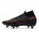 Nike Mercurial Superfly 7 Elite DF SG PRO Czarny Czerwony