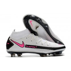 Buty Nike Phantom GT Elite Dynamic Fit FG - Biały Różowy Czarny