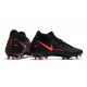 Nike Phantom GT Elite Dynamic Fit FG - Czarny Czerwony Ciemny Szary