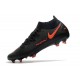 Nike Phantom GT Elite Dynamic Fit FG - Czarny Czerwony Ciemny Szary