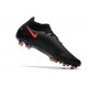 Nike Phantom GT Elite Dynamic Fit FG - Czarny Czerwony Ciemny Szary