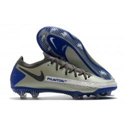 Buty Piłkarskie Nike Phantom GT Elite FG Niebieski Wilczy Czarny
