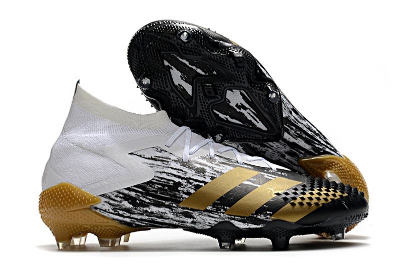 Buty piłkarskie adidas Predator Mutator 20.1 FG Biały Złoto