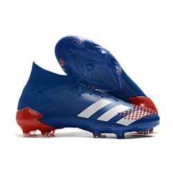 Buty adidas Predator Mutator 20.1 FG Niebieski Biały Czerwony