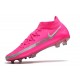 Buty piłkarskie Nike Phantom GT Elite Dynamic Fit FG - Różowy Czarny