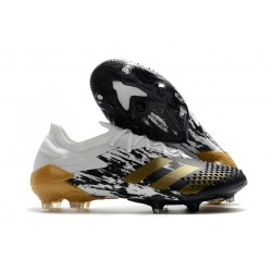 adidas Nowy Predator Mutator 20.1 FG Biały Czarny Złoty