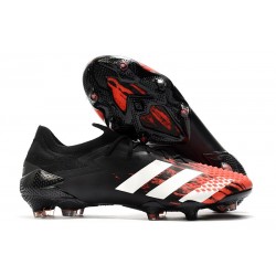 adidas Nowy Predator Mutator 20.1 FG Czarny Biały Czerwony