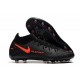 Nike Phantom GT Elite Dynamic Fit AG-PRO Czarny Czerwony Ciemny Szary