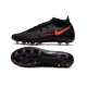 Nike Phantom GT Elite Dynamic Fit AG-PRO Czarny Czerwony Ciemny Szary