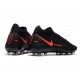 Nike Phantom GT Elite Dynamic Fit AG-PRO Czarny Czerwony Ciemny Szary