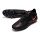 Nike Phantom GT Elite Dynamic Fit AG-PRO Czarny Czerwony Ciemny Szary