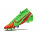 Nike Mercurial Superfly 7 Elite DF FG Faith Zielony Czerwony