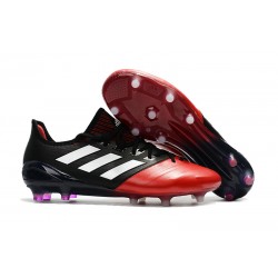 Buty Piłkarskie adidas ACE 17.1 FG - Czarny Biały Czerwony