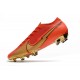 Nike Buty Mercurial Vapor XIII Elite FG Ronaldo CR100 Czerwony Złoto