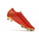 Nike Buty Mercurial Vapor XIII Elite FG Ronaldo CR100 Czerwony Złoto