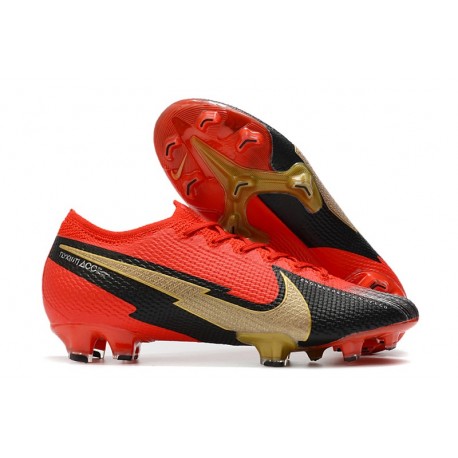 Nike Buty Mercurial Vapor XIII 360 Elite FG Czerwony Czarny Złoty