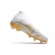 Buty piłkarskie adidas Nemeziz 19+ Fg Biały Czarny Złoto