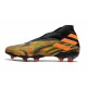Buty piłkarskie adidas Nemeziz 19+ Fg Zielony Czarny Pomarańczowy