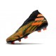 Buty piłkarskie adidas Nemeziz 19+ Fg Zielony Czarny Pomarańczowy