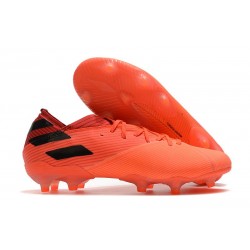 adidas Nemeziz 19.1 FG Buty - Pomarańczowy Czarny