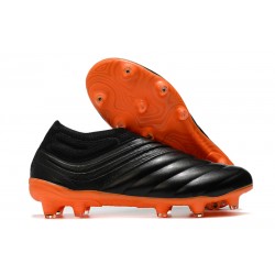 Buty adidas Copa 20+ FG - Czerń Pomarańczowy