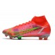 Buty Nike Mercurial Superfly 8 Elite FG Czerwony Srebro Zielony