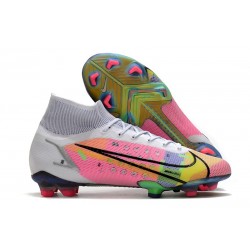 Buty Piłkarskie Nike Mercurial Superfly 8 Elite FG Biały Wielobarwność