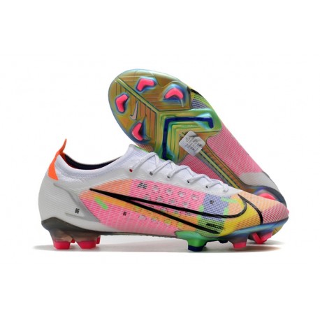 Buty piłkarskie Nike Mercurial Vapor 14 Elite FG Biały Wielobarwność