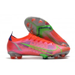 Buty Nike Mercurial Vapor 14 Elite FG Czerwony Srebro Zielony