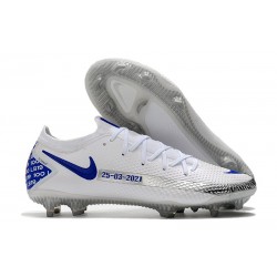 Buty Piłkarskie Nike Phantom GT Elite FG Biały Niebieski