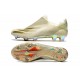 Buty Piłkarskie adidas X Ghosted + FG Biały Złoto