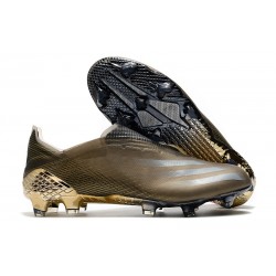 Buty Piłkarskie adidas X Ghosted + FG Brązowy